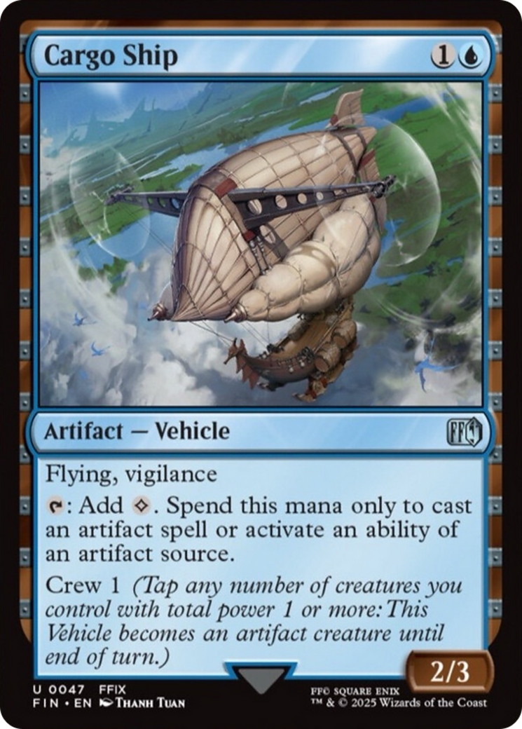 Cargo Ship [FINAL FANTASY] | Shuffle n Cut Hobbies & Games