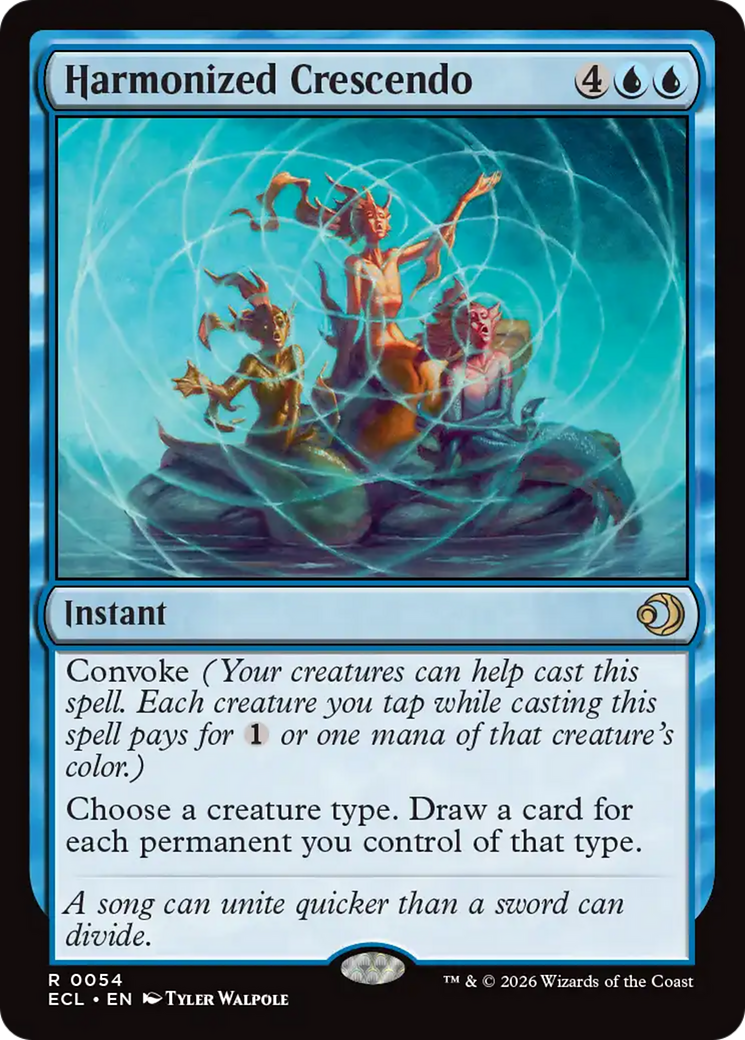 Harmonized Crescendo [Lorwyn Eclipsed] | Shuffle n Cut Hobbies & Games