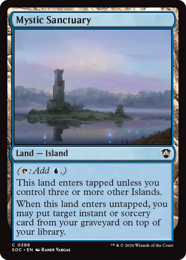 Mystic Sanctuary [Secrets of Strixhaven Commander] | Shuffle n Cut Hobbies & Games