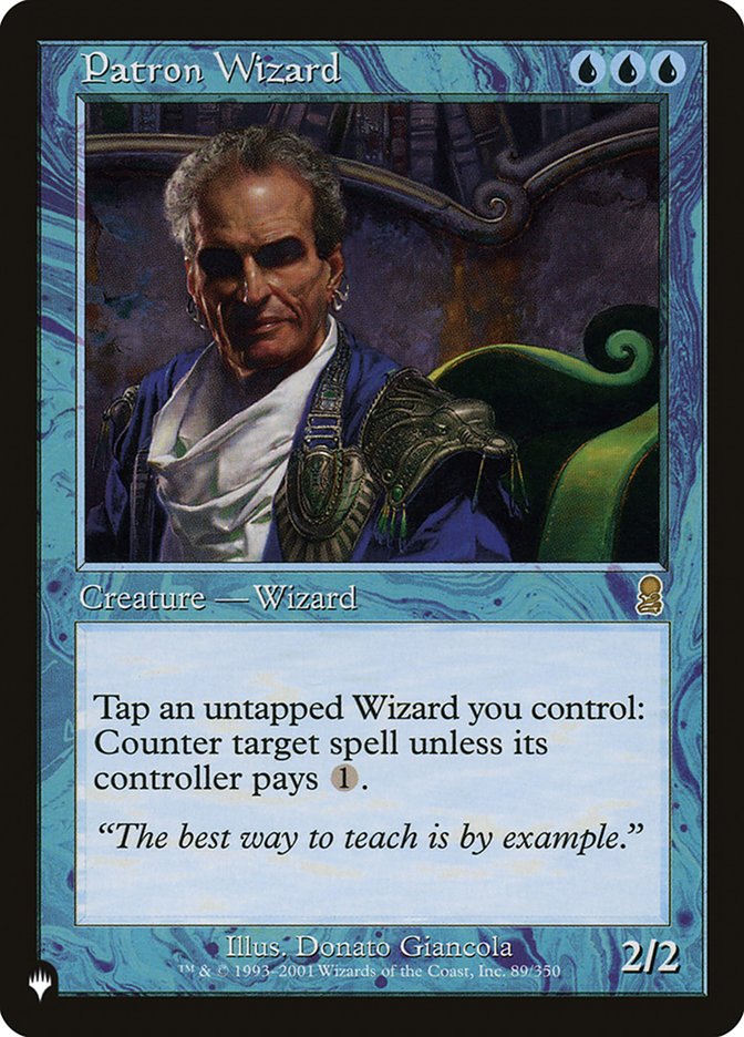 Patron Wizard [The List] | Shuffle n Cut Hobbies & Games