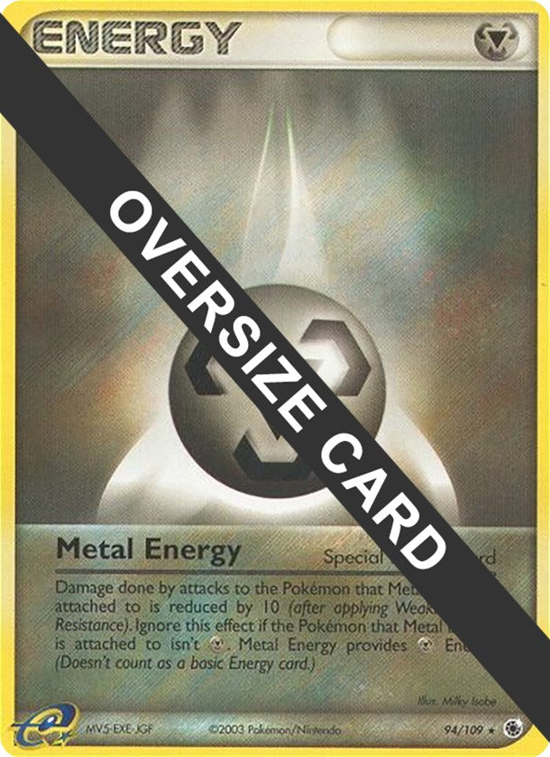 Metal Energy (94/109) (Jumbo Card) [EX: Ruby & Sapphire] | Shuffle n Cut Hobbies & Games