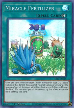 Miracle Fertilizer [SESL-EN056] Super Rare | Shuffle n Cut Hobbies & Games