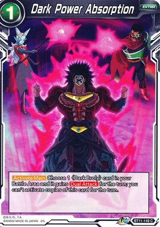 Dark Power Absorption (BT11-149) [Vermilion Bloodline] | Shuffle n Cut Hobbies & Games