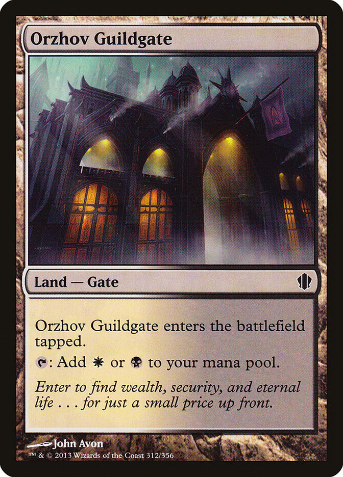 Orzhov Guildgate [Commander 2013] | Shuffle n Cut Hobbies & Games