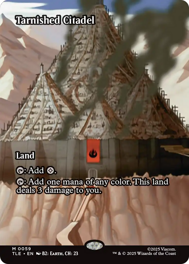 Tarnished Citadel (Borderless) [Avatar: The Last Airbender: Eternal-Legal] | Shuffle n Cut Hobbies & Games