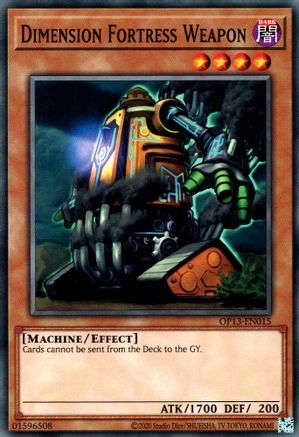 Dimension Fortress Weapon [OP13-EN015] Common | Shuffle n Cut Hobbies & Games