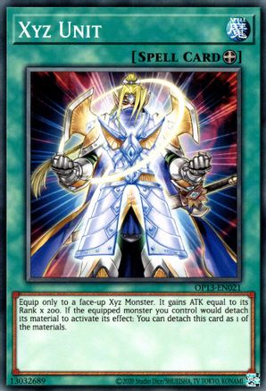 Xyz Unit [OP13-EN021] Common | Shuffle n Cut Hobbies & Games