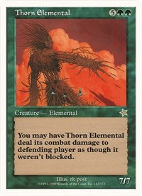 Thorn Elemental (Oversized) [Oversize Cards] | Shuffle n Cut Hobbies & Games