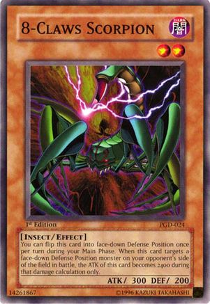 8-Claws Scorpion [PGD-024] Common | Shuffle n Cut Hobbies & Games