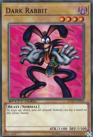 Dark Rabbit [DEM5-EN003] Common | Shuffle n Cut Hobbies & Games