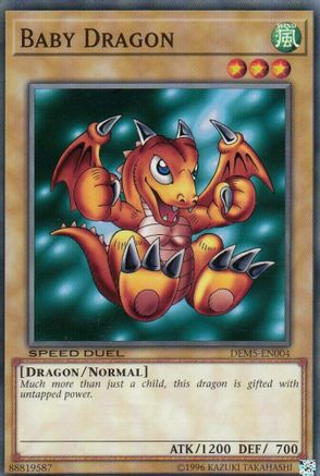Baby Dragon [DEM5-EN004] Common | Shuffle n Cut Hobbies & Games