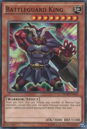 Battleguard King [DEM3-EN010] Common | Shuffle n Cut Hobbies & Games