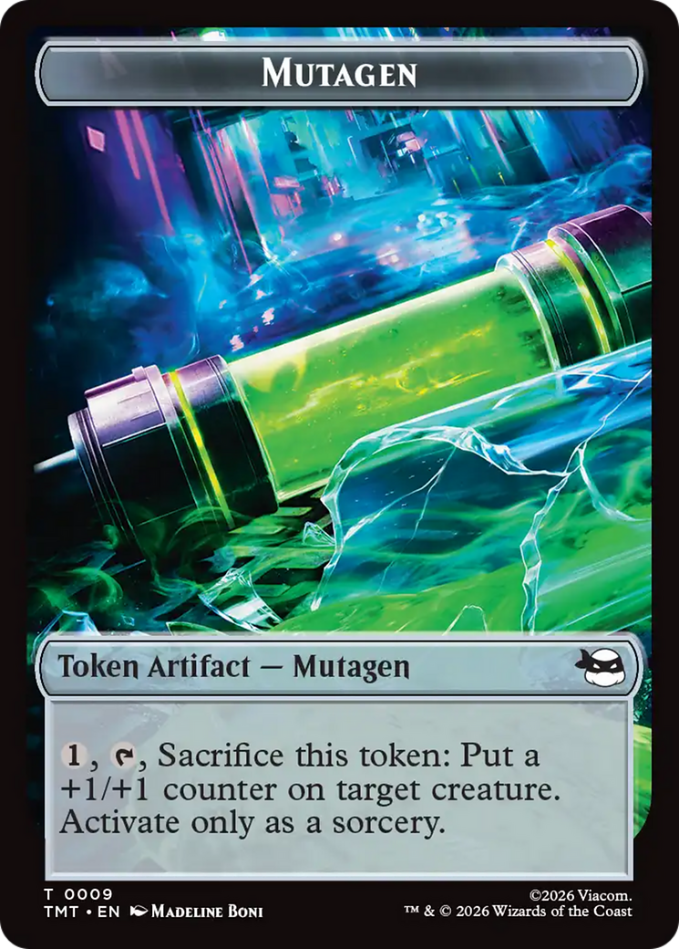 Robot // Mutagen Double-Sided Token [Teenage Mutant Ninja Turtles Tokens] | Shuffle n Cut Hobbies & Games