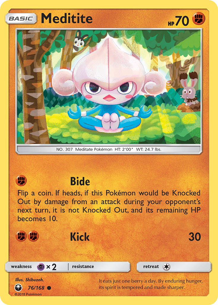 Meditite (76/168) [Sun & Moon: Celestial Storm] | Shuffle n Cut Hobbies & Games