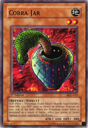 Cobra Jar [PGD-075] Common | Shuffle n Cut Hobbies & Games