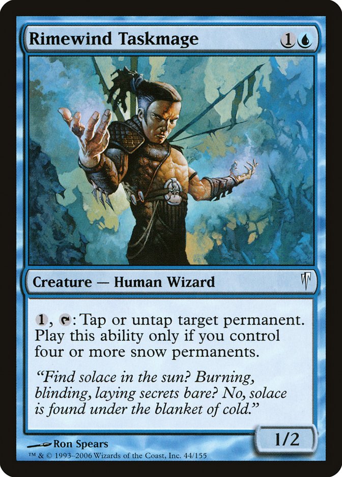 Rimewind Taskmage [Coldsnap] | Shuffle n Cut Hobbies & Games