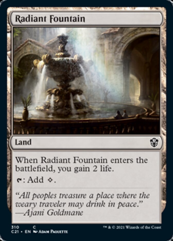 Radiant Fountain [Commander 2021] | Shuffle n Cut Hobbies & Games