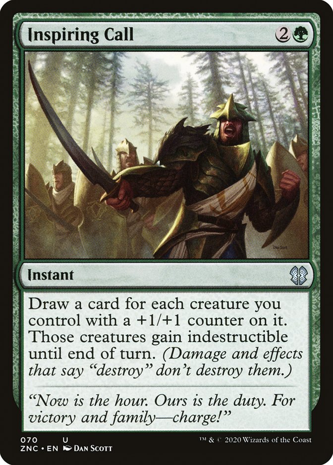 Inspiring Call [Zendikar Rising Commander] | Shuffle n Cut Hobbies & Games