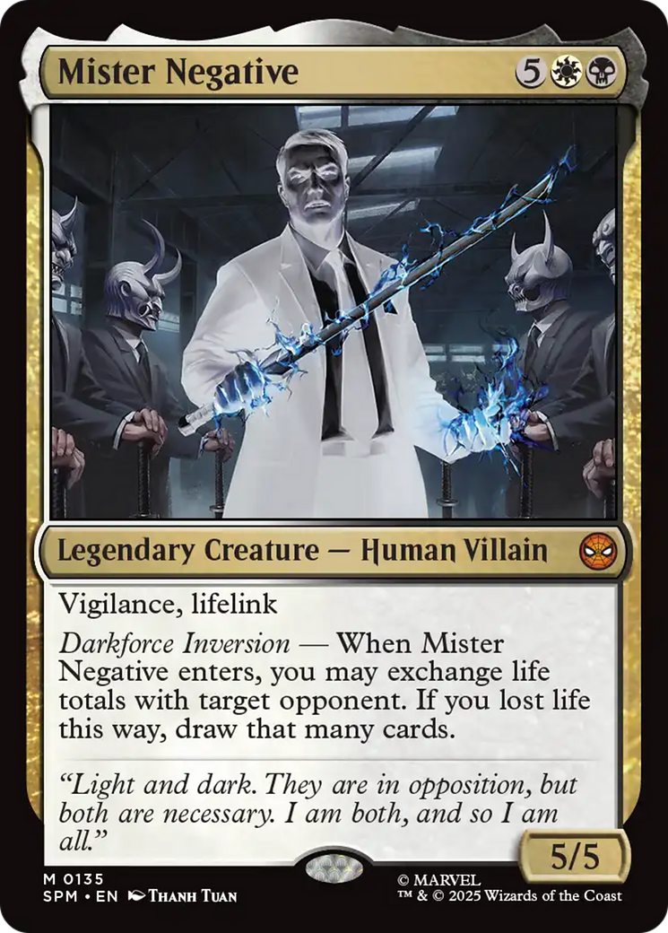 Mister Negative [Marvel's Spider-Man] | Shuffle n Cut Hobbies & Games