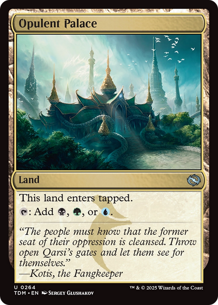 Opulent Palace [Tarkir: Dragonstorm] | Shuffle n Cut Hobbies & Games