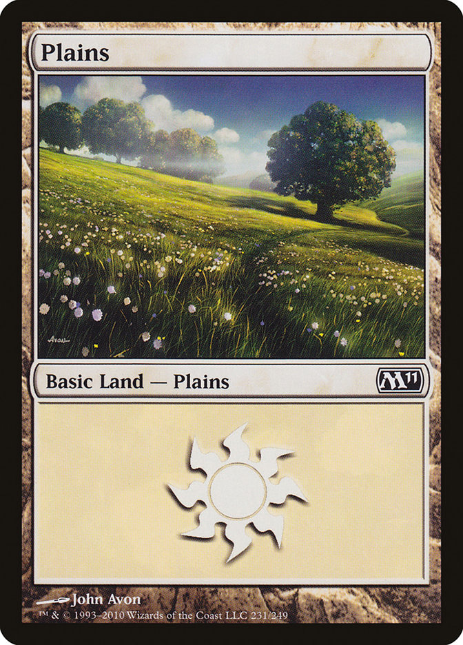 Plains (231) [Magic 2011] | Shuffle n Cut Hobbies & Games