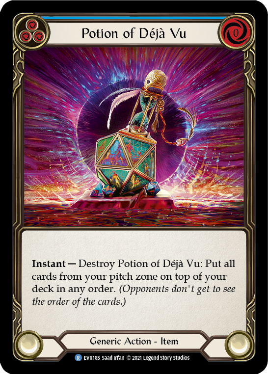 Potion of Deja Vu [EVR185] (Everfest)  1st Edition Normal | Shuffle n Cut Hobbies & Games