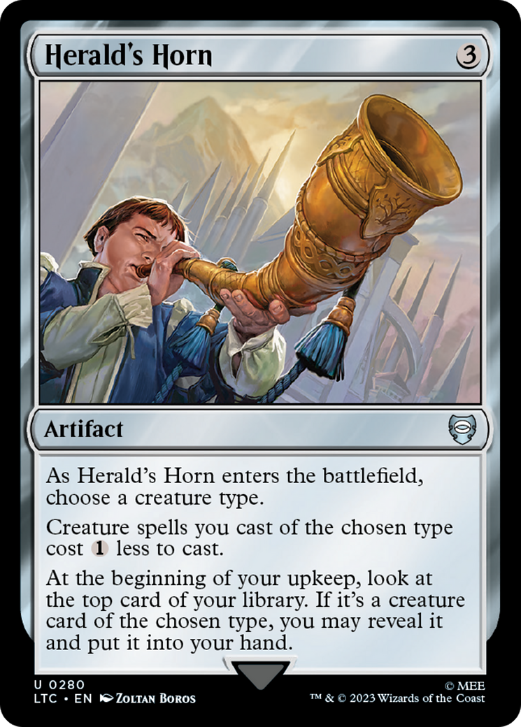 Herald's Horn [The Lord of the Rings: Tales of Middle-Earth Commander] | Shuffle n Cut Hobbies & Games