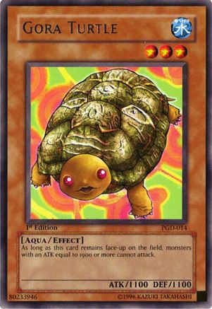 Gora Turtle [PGD-014] Rare | Shuffle n Cut Hobbies & Games