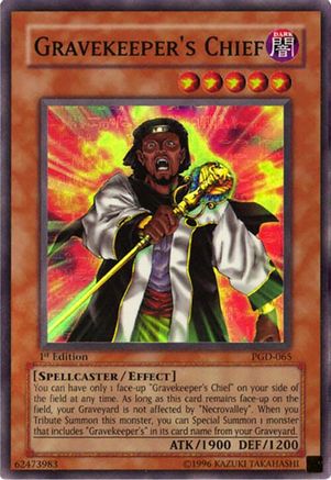 Gravekeeper's Chief [PGD-065] Super Rare | Shuffle n Cut Hobbies & Games