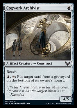 Cogwork Archivist [Strixhaven: School of Mages] | Shuffle n Cut Hobbies & Games