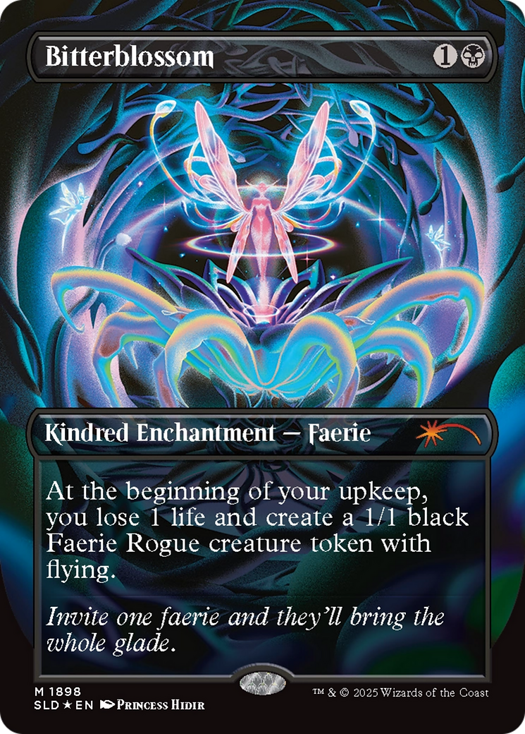 Bitterblossom (Double Rainbow Foil) [Secret Lair Drop Series] | Shuffle n Cut Hobbies & Games