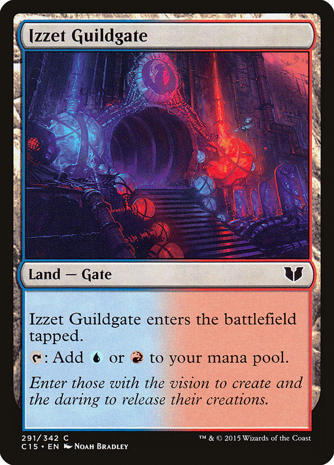 Izzet Guildgate [Commander 2015] | Shuffle n Cut Hobbies & Games