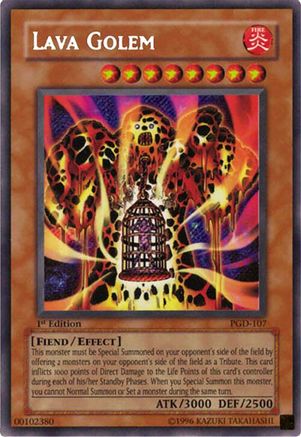 Lava Golem [PGD-107] Secret Rare | Shuffle n Cut Hobbies & Games
