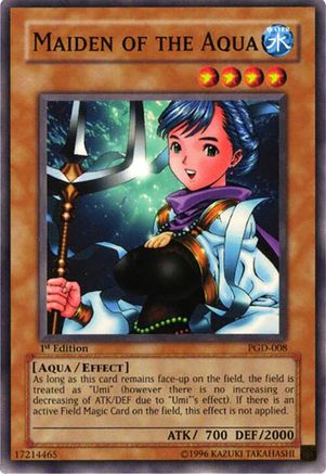 Maiden of the Aqua [PGD-008] Common | Shuffle n Cut Hobbies & Games