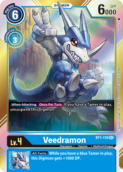 Veedramon [BT1-115] [Release Special Booster Ver.1.0] | Shuffle n Cut Hobbies & Games