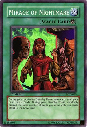 Mirage of Nightmare [PGD-036] Super Rare | Shuffle n Cut Hobbies & Games