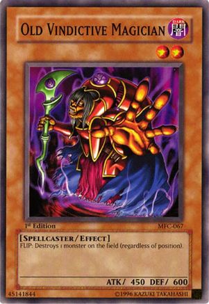 Old Vindictive Magician [MFC-067] Common | Shuffle n Cut Hobbies & Games