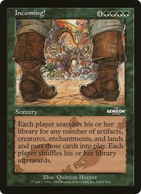 Incoming! (Oversized) [Oversize Cards] | Shuffle n Cut Hobbies & Games