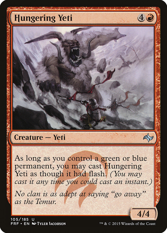 Hungering Yeti [Fate Reforged] | Shuffle n Cut Hobbies & Games