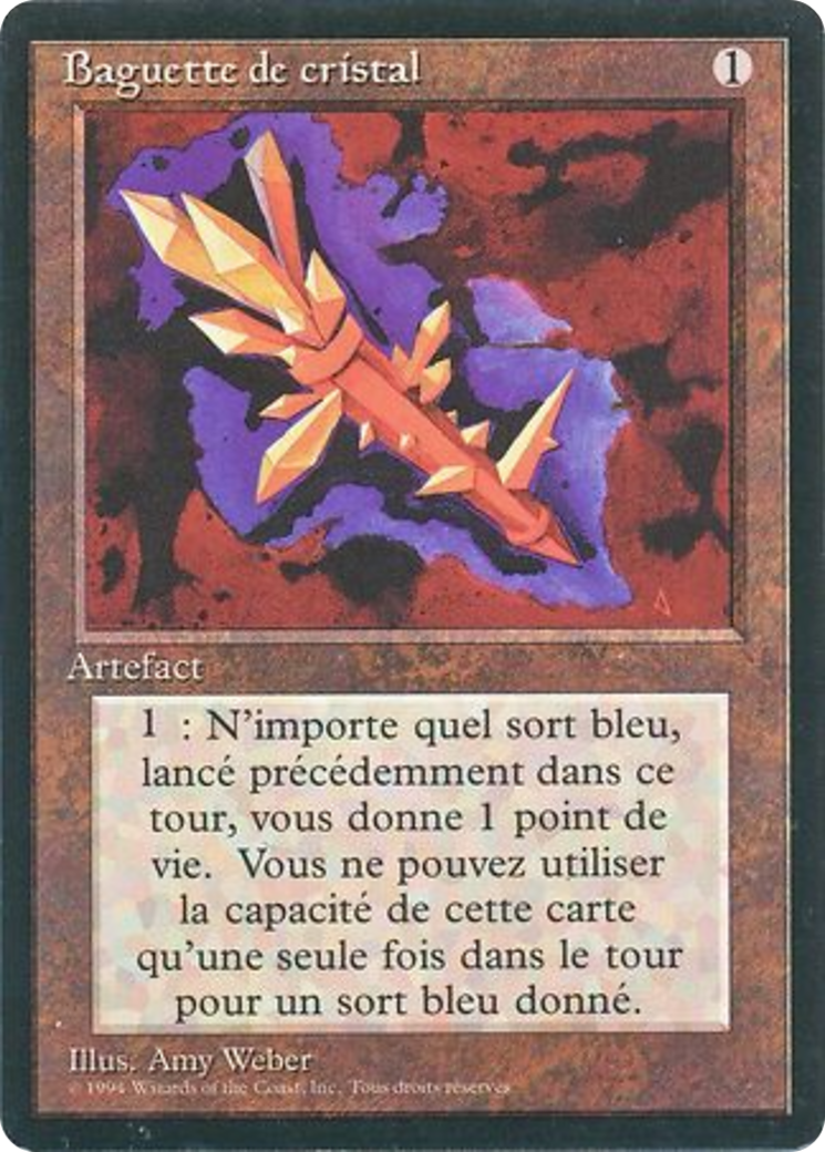 Crystal Rod [Foreign Black Border] | Shuffle n Cut Hobbies & Games