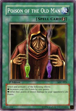 Poison of the Old Man [MFC-033] Common | Shuffle n Cut Hobbies & Games