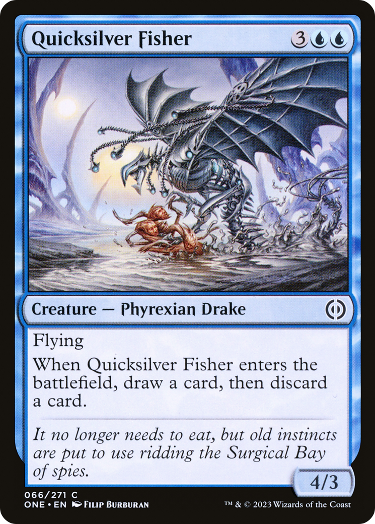 Quicksilver Fisher [Phyrexia: All Will Be One] | Shuffle n Cut Hobbies & Games