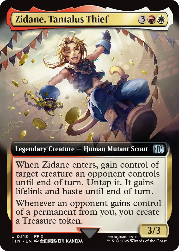 Zidane, Tantalus Thief (Extended Art) [FINAL FANTASY] | Shuffle n Cut Hobbies & Games
