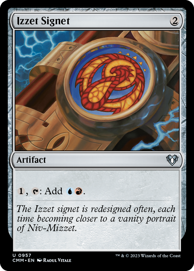 Izzet Signet [Commander Masters] | Shuffle n Cut Hobbies & Games