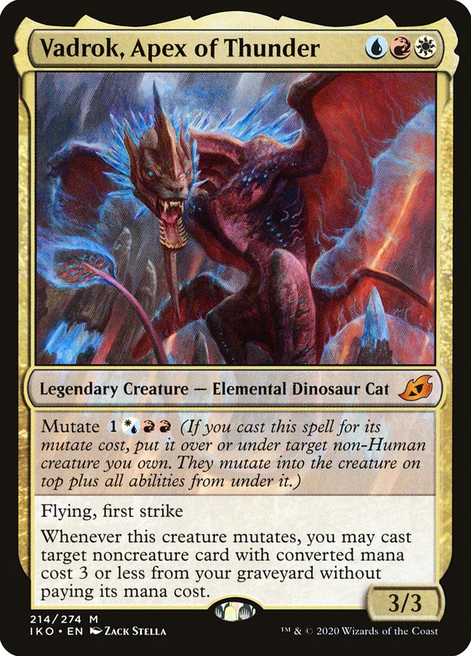 Vadrok, Apex of Thunder [Ikoria: Lair of Behemoths] | Shuffle n Cut Hobbies & Games