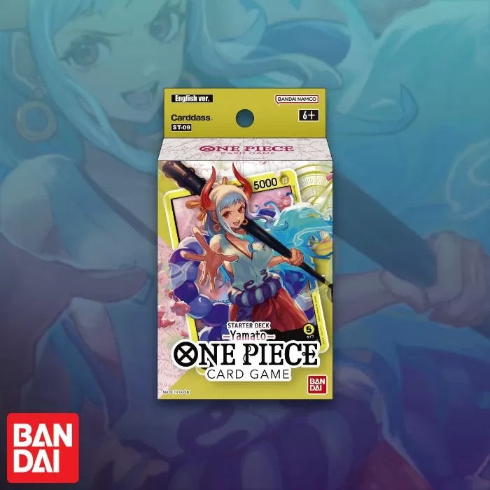 one piece card game st 09 One Piece Card Game Yamato (ST-09) Starter Deck – Shuffle n Cut Hobbies & Games