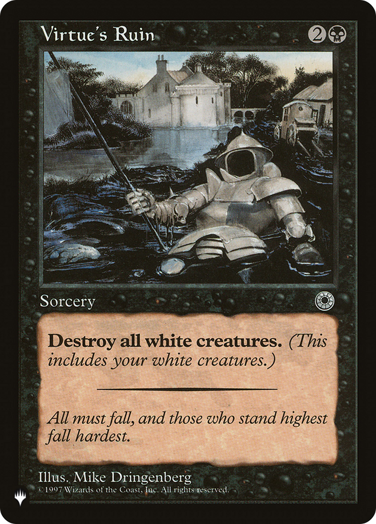 Virtue's Ruin [The List] | Shuffle n Cut Hobbies & Games