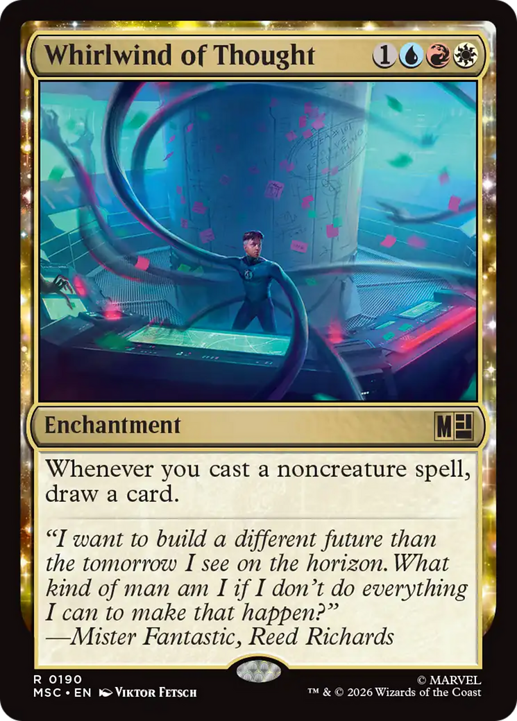 Whirlwind of Thought (Surge Foil) [Marvel Super Heroes Commander] | Shuffle n Cut Hobbies & Games