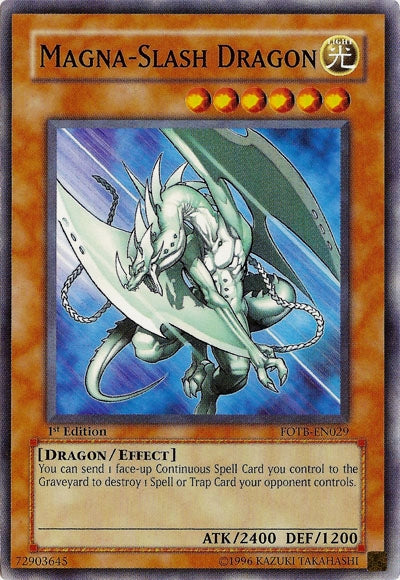 Magna-Slash Dragon [FOTB-EN029] Common | Shuffle n Cut Hobbies & Games