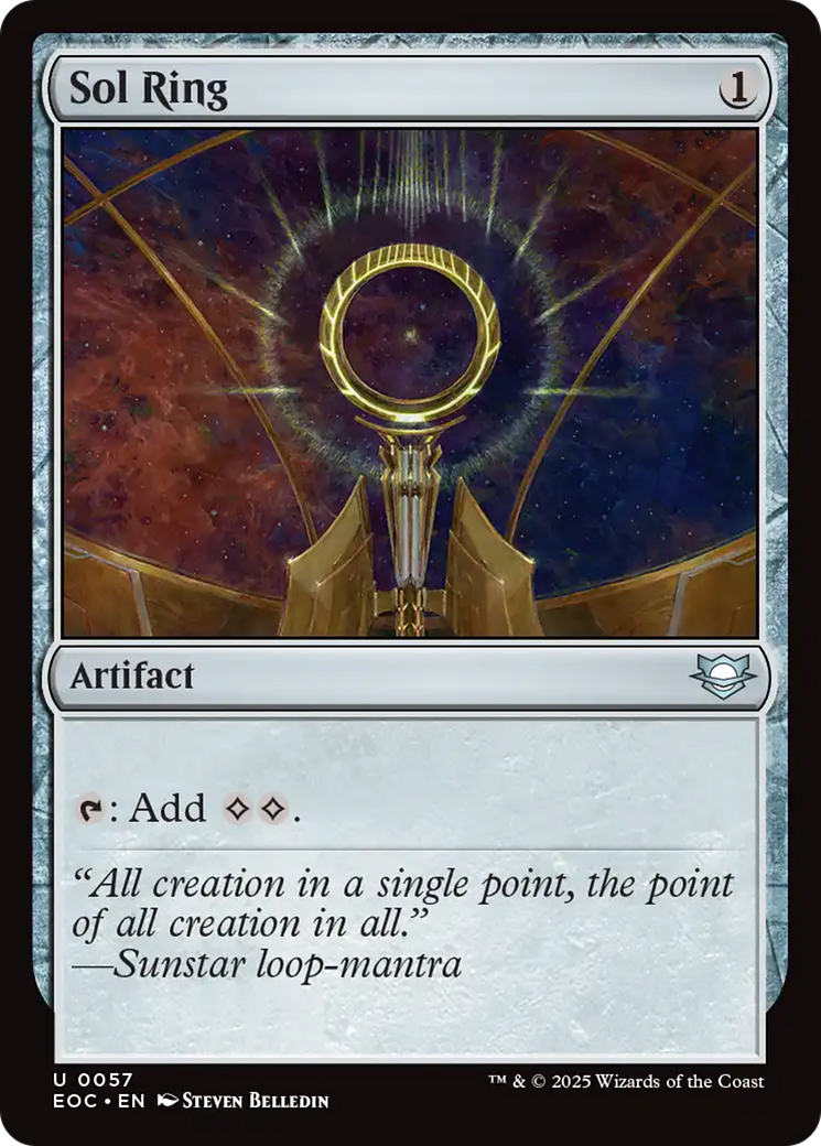 Sol Ring [Edge of Eternities Commander] | Shuffle n Cut Hobbies & Games